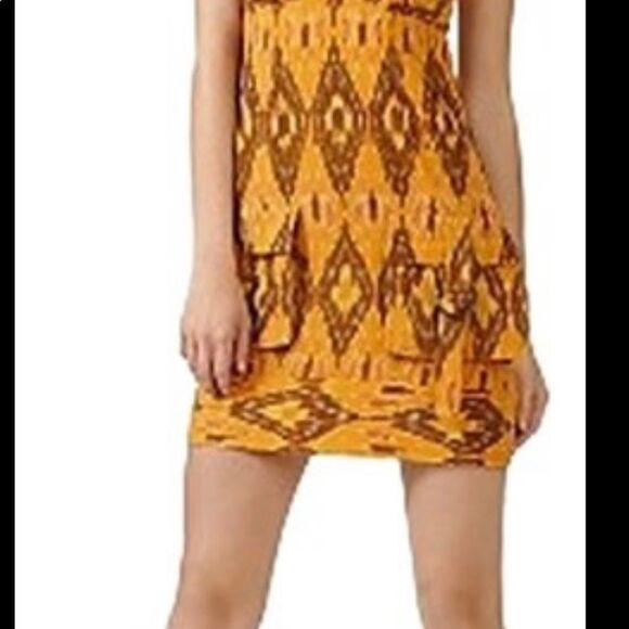 Nanette Lepore Wild West Ikat Halter Dress sz 0 - Picture 8 of 8
